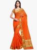 Inddus_Orange_Printed_Saree.jpg