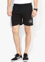 Ajile By Pantaloons Black Solid Shorts
