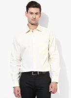 Arrow Cream Regular Fit Formal Shirt