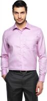 British Club Men's Checkered Formal Purple Shirt