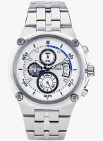 CITIZEN An3450-50A White/White Chronograph Watch