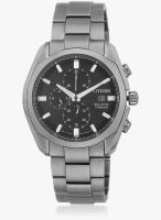 CITIZEN Ca0021-53E-Sor Silver/Black Chronograph Watch