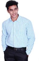 Cotton King Men's Checkered Formal Multicolor Shirt