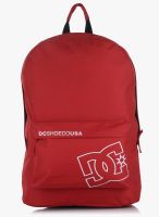 DC Red Backpackred Bunker Solid Backpack