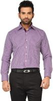 DC Washington Men's Checkered Formal Blue, White Shirt