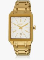 Esprit Es104071005_Sor Golden/White Analog Watch