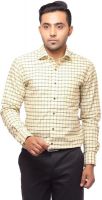 FA French America Men's Checkered Formal Multicolor Shirt