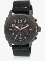 Fossil Modern Machine Fs5016i Black/Grey Chronograph Watch