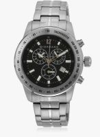 Giordano Gx1576-11 Silver/Black Chronograph Watch