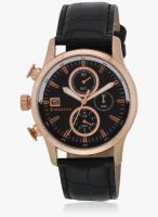 Giordano Gx1613-02 Black/Black Chronograph Watch