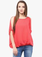Harpa Pink Solid Blouse