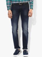 Monte Carlo Blue Mid Rise Regular Fit Jeans