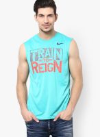 Nike As Leg Train To Reign Sl Green Sports Jersey
