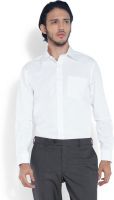 Park Avenue Men's Solid Formal White Shirt