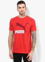 Puma Archive Logo Red Tee