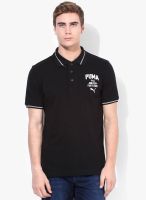 Puma Style Black Polo T-Shirt