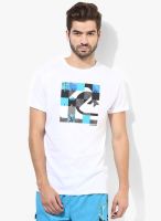 Quiksilver Classic A9 T White Round Neck T-Shirts