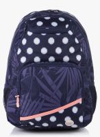 Roxy Shadow Swell Navy Blue Backpack