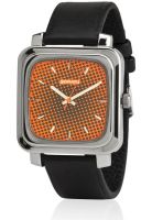 Sonata Grnda 7089Sl03-Sdb470 Black/Maroon Analog Watch