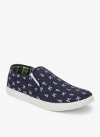 Spunk Anchor Navy Blue Loafers