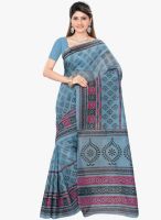 Triveni Sarees Grey Printed Saree