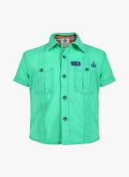 UFO Green Casual Shirt