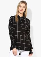 United Colors of Benetton Black Checked Shirt