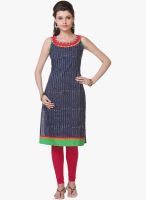 Varanga Blue Printed Kurtis