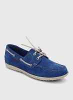 Woodland Blue Boat Shoes