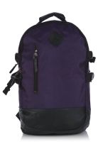 Yelloe Dark Purple Backpack