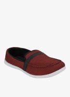 Yepme Maroon Loafers