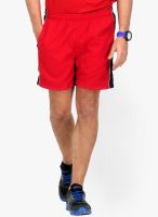 Yepme Solid Red Shorts