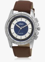 tZaro Zg4475bltn Brown/Blue Analog Watch