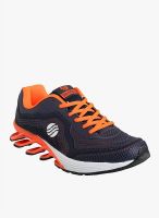 Action Navy Blue Running Shoes