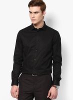 Arrow New York Black Slim Fit Formal Shirt