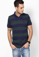 Arrow Sports Navy Blue Polo T-Shirt