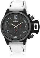 Aveiro Av29Blkwht White/Black Chronograph Watch