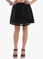 Belle Fille Black Flared Skirt