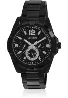 CITIZEN Ag8335-58E Black/Black Analog Watch
