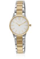 CROSS Cr9003-33 Golden/White Analog Watch