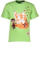 Chhota Bheem Mighty Raju Green T-Shirt