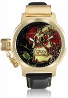 Christian Audigier ETE-103 Black/Gold Analog Watch