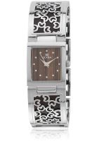 Clyda Cld0468Rnpw Brown/Brown/Silver Analog Watch