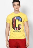 Converse Yellow Crew Neck T Shirt