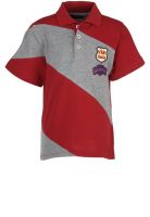 Cool Quotient Grey Polo T-Shirt