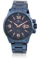 Daniel Klein Dk10136-7 Blue/Blue Analog Watch