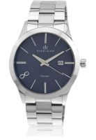 Daniel Klein Dk10298-7 Silver/Blue Analog Watch