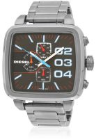 Diesel Dz4301 Silver/Black Chronograph Watch