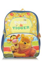 Disney 16 Iches Pooh Wtp With Tigger Yellow School Bag