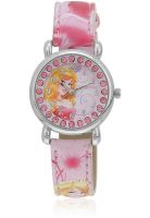 Disney Princess 3K2186u-Ps-001Pk Pink/Multi Analog Watch